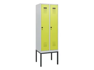 schoollocker,HxBxD 1950x600x500mm,2vak,vak B 300mm,draaigrendel - 2