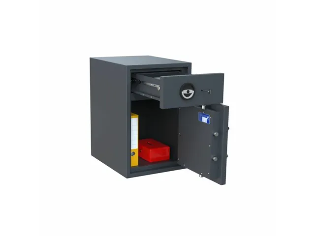 Salvus Tivoli 1S Afstortkluis elektronisch slot 67x44x55cm Grafietgrij