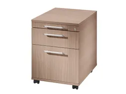 Mobiel Ladenblok 590x430x550mm 1pennenlade 1hangmappenlade 1lade Noten