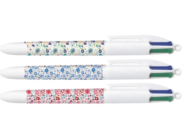 4 Colours Décor Ltd Edition balpen medium 4 kleuren