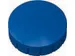 magneet MAULsolid, diameter 24mm blauw, doos met 10 stuks