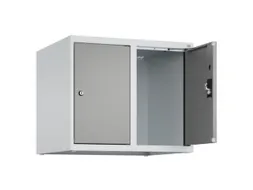 opzetkast,v. locker,2vak.,vak B 300mm,HxBxD 500x600x500mm,cilinderslot