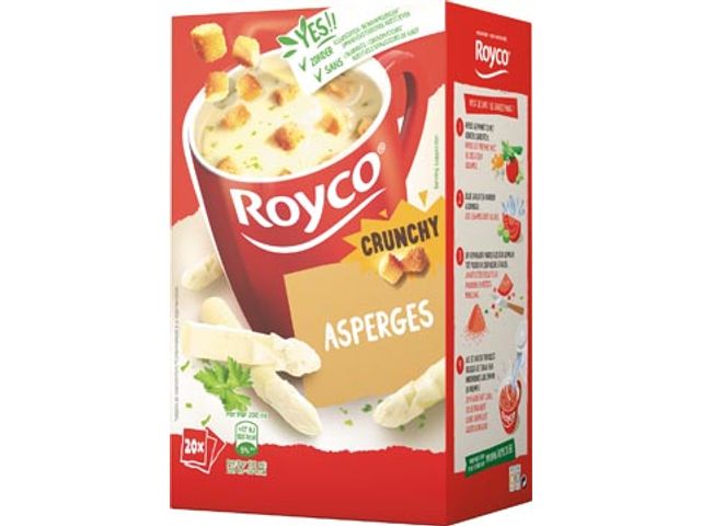 Minute Soup asperges, pak van 20 zakjes | SoepOpHetWerk.nl
