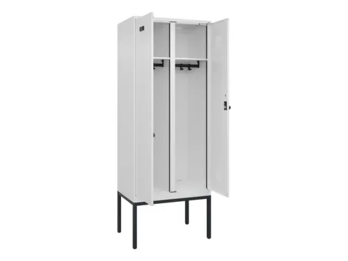 locker voor scheiding van kleding,HxBxD 2120x800x500mm,2vak