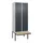locker voor scheiding van kleding,HxBxD 2120x800x815mm,2vak