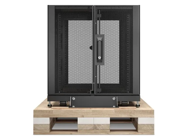 APC NetShelter SX 12U Server Rack Enclosure 600mm x 1070mm w/ Sides Bl