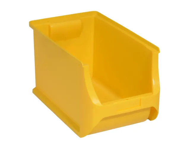 magazijnbak,HxBxD 200x205x355mm,PP,geel