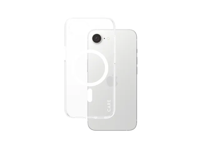 PanzerGlass CARE by Urban Combat Case Transparent w. White Qi Co