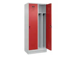 locker voor scheiding van kleding,HxBxD 1950x800x500mm,2vak