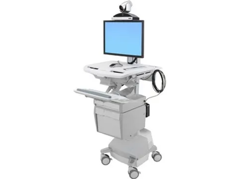 Cart With Single Monitor Sla Powered Eu