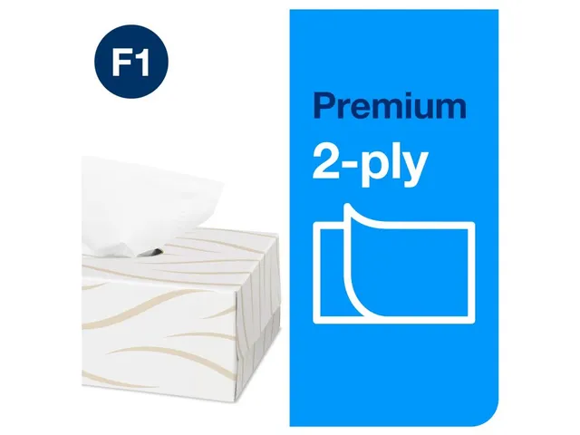 Tork 140280 F1 Extra Zachte Facial Tissues Premium 2-laags 30x100st