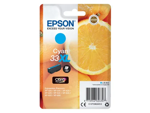 Inktcartridge Epson 33XL T3362 blauw HC C13T33624012