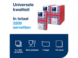 Tork 509361 Lunchservet Rural 32,8x32,5cm - 4