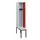 locker met bank,HxBxD 1950x300x815mm,1vak,vak B 300mm,cilinderslot