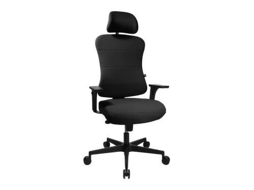 Topstar Bureaustoel Art Comfort met hoofdsteun Zwart