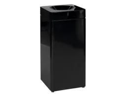 afvalbak,zelfblussend,40l,HxBxD 760x350x350mm,kop zwart