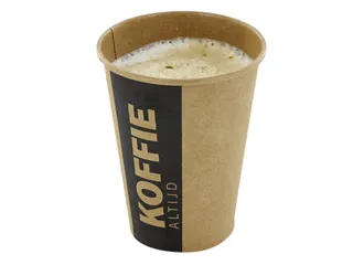 Beker IEZZY Altijd Koffie 250ml Ø90mm 50 stuks - 1