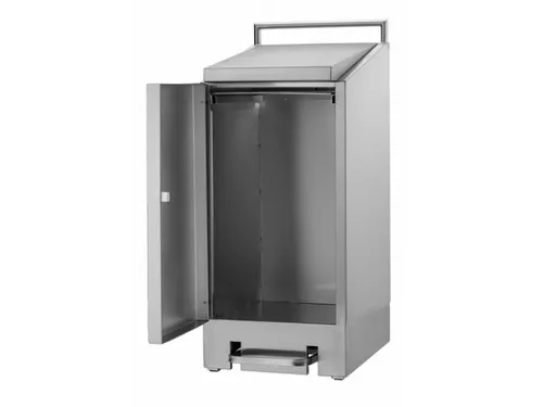 Rvs Afvalbak met Voetbediening 120 Liter