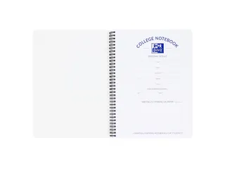 Collegeblok Oxford Scribzee A4 23-Gaats Lijn 80Vel Assorti - 8
