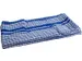 Handdoek 50x70 cm gewafeld blauw, pak van 3 stuks