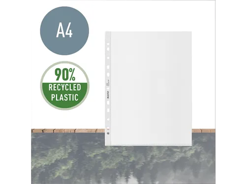 Showtas Leitz Recycle A4 11-gaats PP 0.10mm transparant