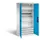 acculaadkast 1950x930x500mm 5stekkerdozen 230V cil.-slot front RAL5012