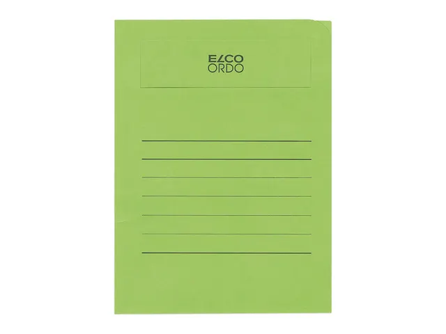 Map Elco Volumino mvenst A4 120gr balg diepgroen doos 50st verp50231x3