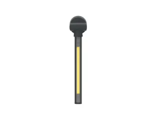 kop inspectielamp,voor handgreep werklamp,COB-led,375-750lumen - 1