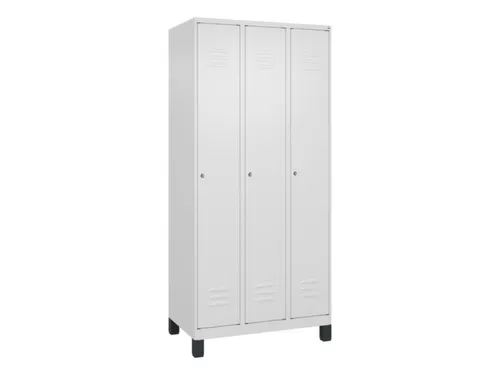 locker voor scheiding van kleding,HxBxD 1950x900x500mm,3vak