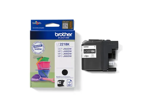 Inktcartridge Brother LC-221 zwart