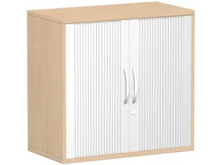 jaloeziedeurkast,HxBxD 798x800x425mm,1xhouten vloer,2 OH,romp beuken - 1