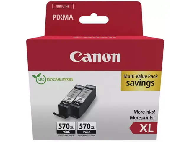 0318C010 Canon PGI-570BK XL zwarte-inktcartridge met hoge capaciteit