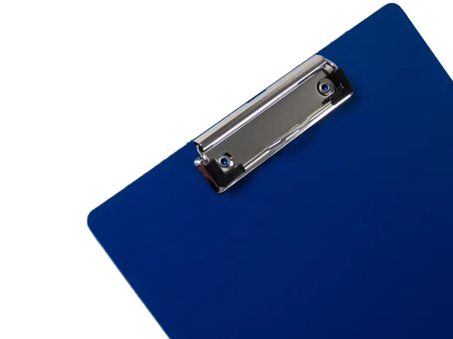 klembord A4 blauw met sterke klem