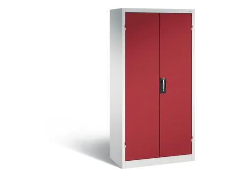 acculaadkast 1950x930x500mm 15stekkerdozen 230V ventilator fr. RAL3003