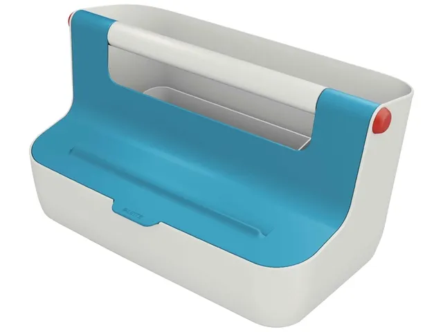 Opbergbox Leitz Cosy draagbaar kunststof blauw 214x196x367mm