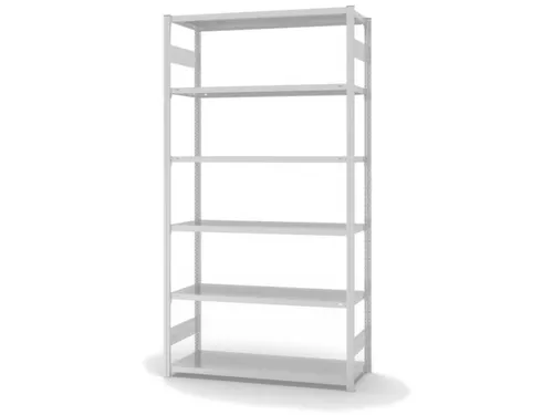 magazijnstelling,grondveld,HxBxD 2500x1360x535mm,vakl. 185kg