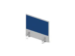 opzetpaneel bureau aanbouw zijkant MP-lichtgrijs BN6016-blauw 600mm