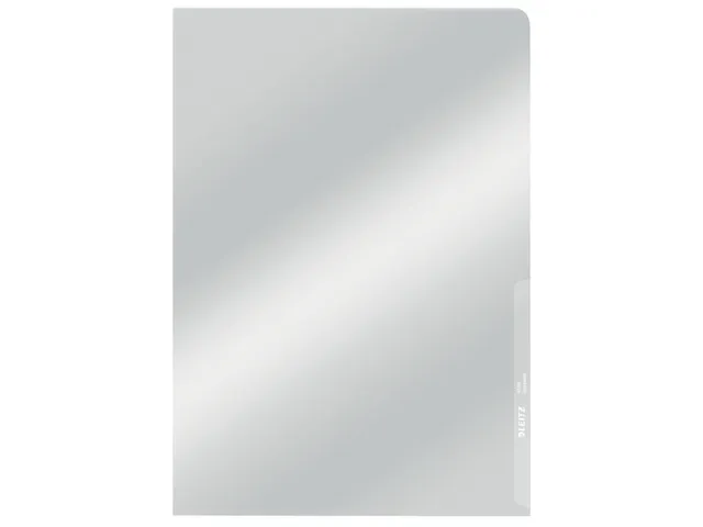Insteekmap L-map Leitz 4106 Premium A4 0.15mm Helder Pvc Transparant