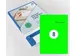 Etiket 105x74mm Fluor Groen 100 Vel