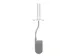 Joseph Joseph Toiletborstel Flex Smart Grijs