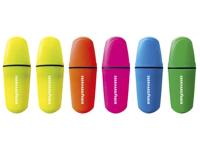 Marqueur de texte Eberhard Faber mini neon case 6 pcs