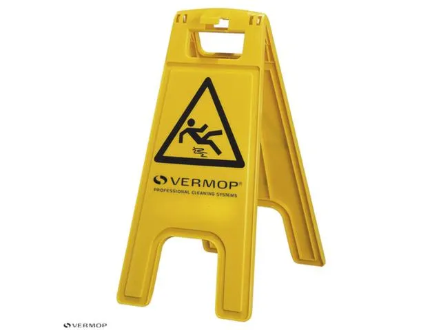 Waarschuwingsbord Kunststof Inklapbaar