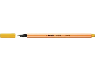 Fineliner STABILO point 88/44 geel 0.4mm - 3