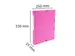 Klasseerdoos PP rug 25mm A4 roze