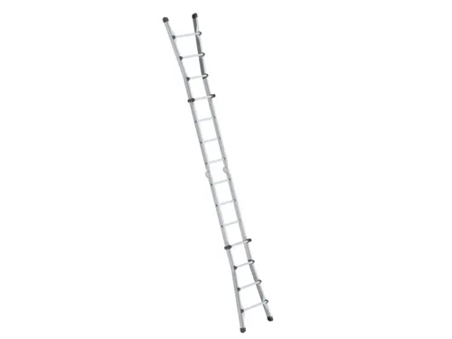 multifunctionele telescoopladder,4x4,sporten,balk L 2,5-4,2m,aluminium
