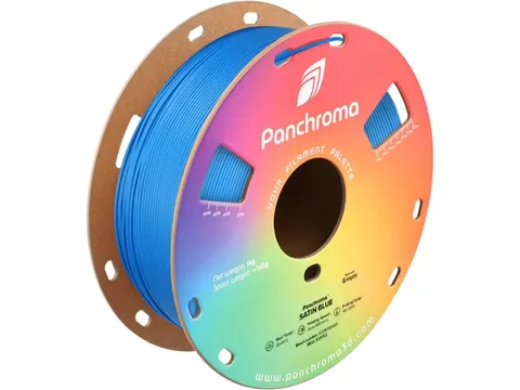 PLA Satin 1,75mm Blauw 1kg Panchroma 3D Filament
