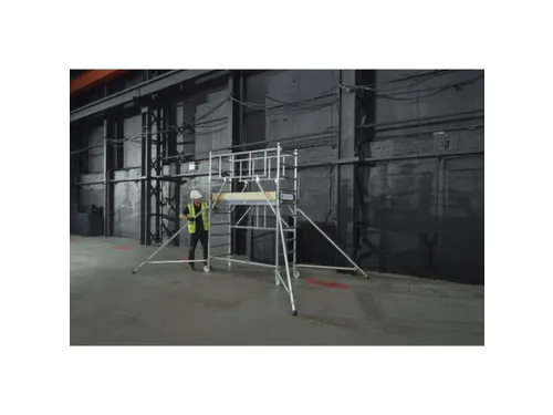 klapsteiger,platform H 1,55m,BxD 1800x600mm,steiger H 2,65m