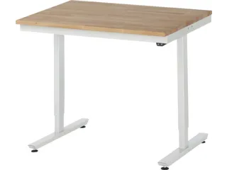 Werkbank elektrisch hoogte verstelbaar 720-1120x1000x800mm beukblad - 1