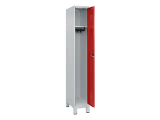 locker,HxBxD 1950x300x500mm,1vak,vak B 300mm,cil.-slot,voeten - 2
