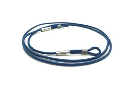 BST Detectable brillenkoord verstelbaar blauw 5st/zak